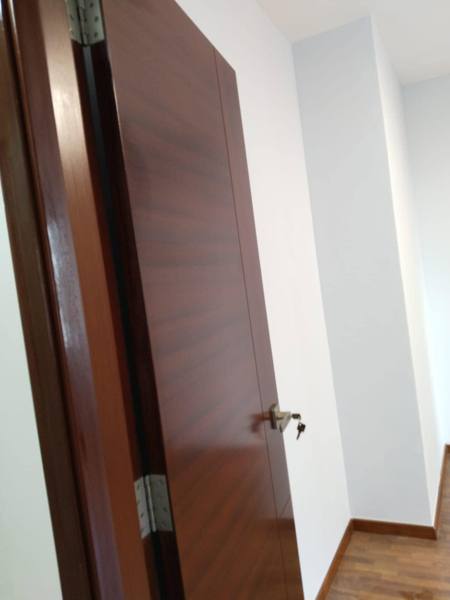 Bedroom door re-hung and aligned