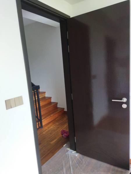 Landed house door refinished